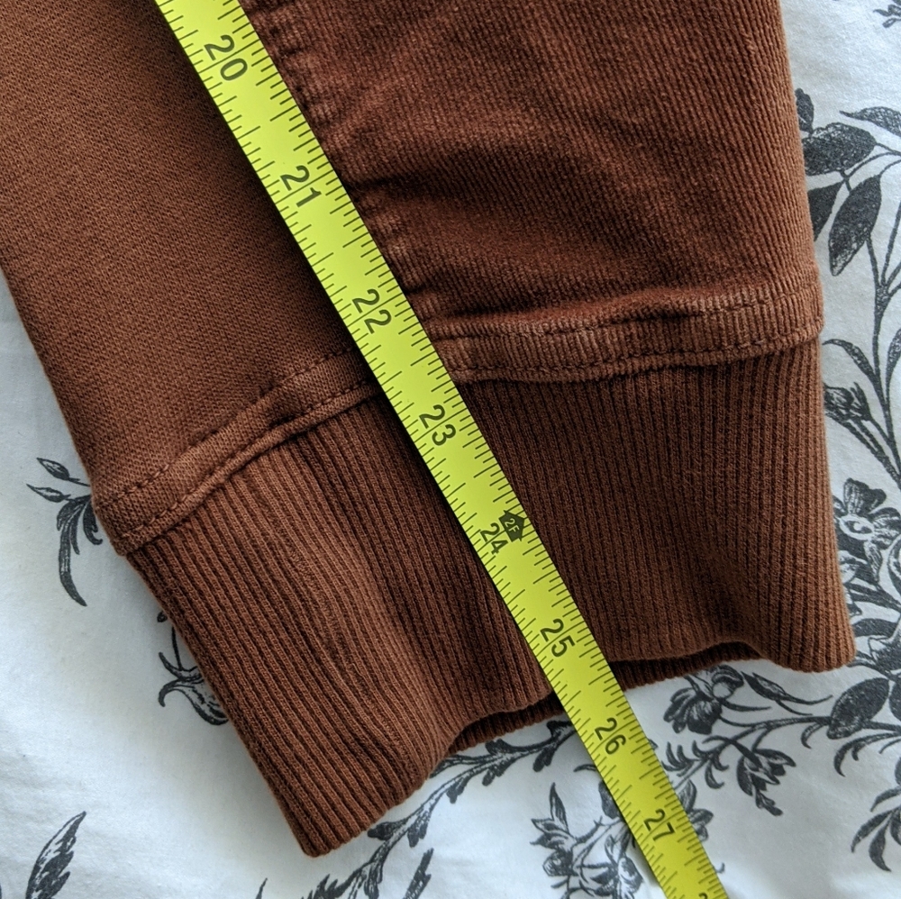 Anthropologie Leigh Corduroy Jogger Cedar S - Picture 6 of 9